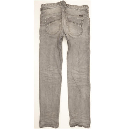 Diesel Iakop 008QP Men Grey Tapered Slim Jeans W33 L32