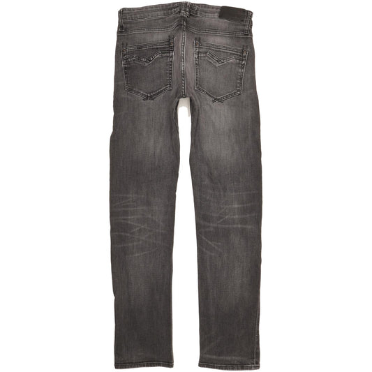 Replay Men Grey Straight Regular Stretch Jeans W30 L33