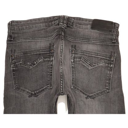 Replay Men Grey Straight Regular Stretch Jeans W30 L33