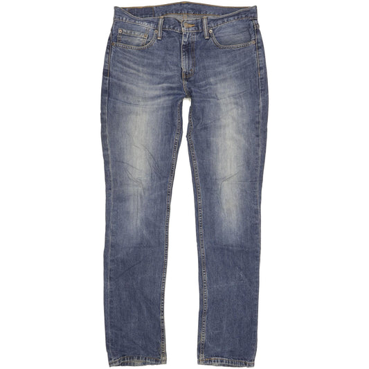 Levi's 511 Men Blue Straight Slim Jeans W33 L34