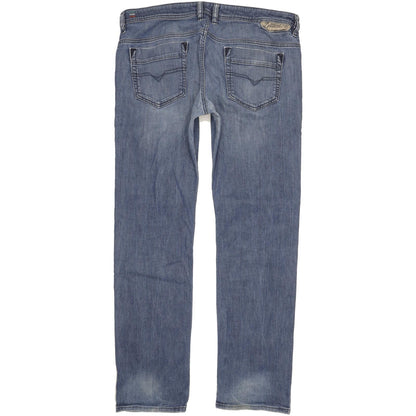 Diesel Safado 0R8DS Men Blue Straight Regular Stretch Jeans W38 L33