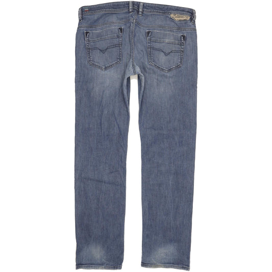 Diesel Safado 0R8DS Men Blue Straight Regular Stretch Jeans W38 L33