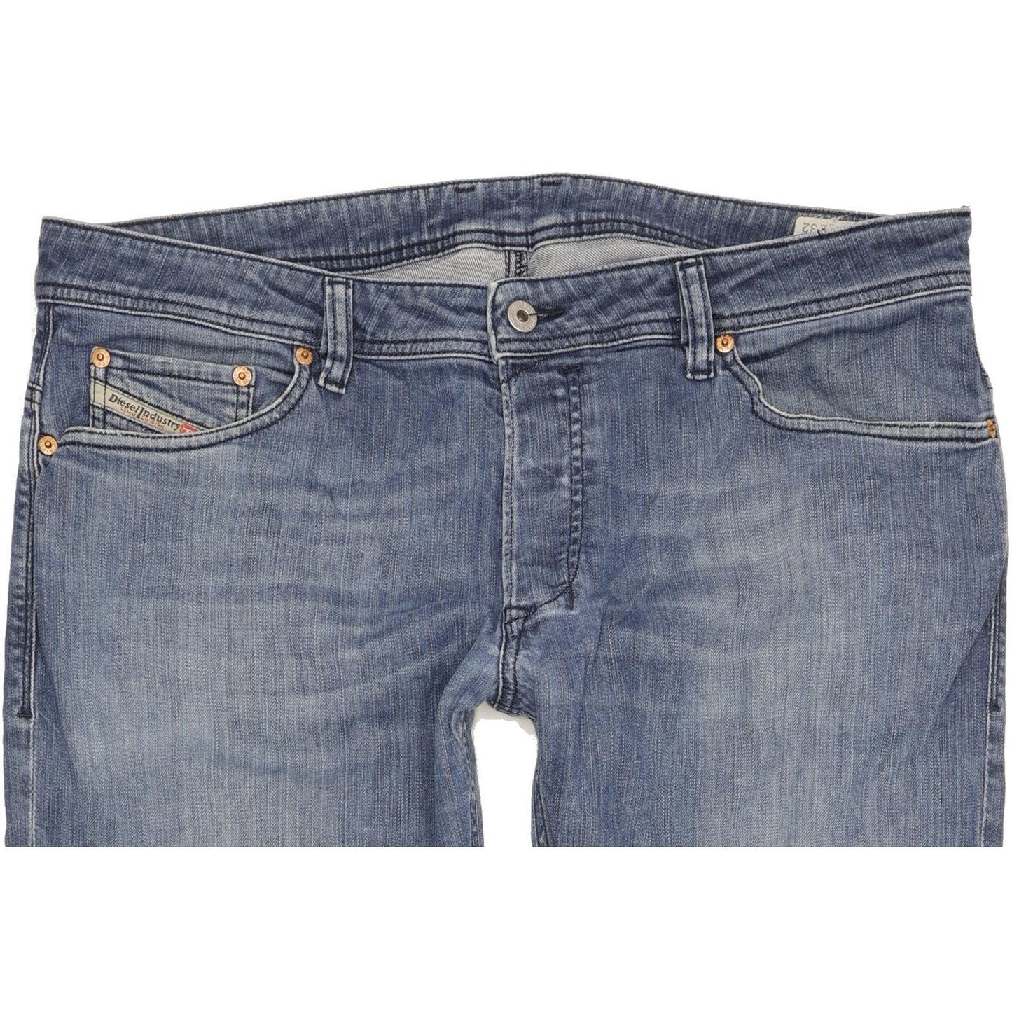 Diesel Safado 0R8DS Men Blue Straight Regular Stretch Jeans W38 L33
