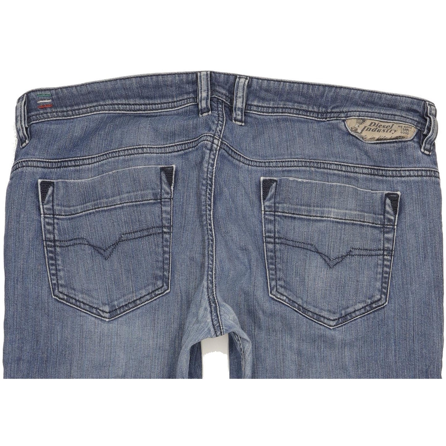 Diesel Safado 0R8DS Men Blue Straight Regular Stretch Jeans W38 L33