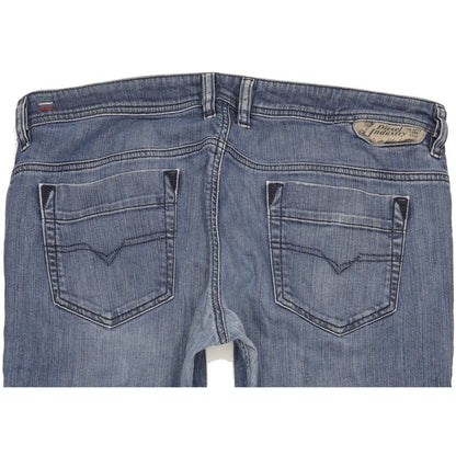 Diesel Safado 0R8DS Men Blue Straight Regular Stretch Jeans W38 L33