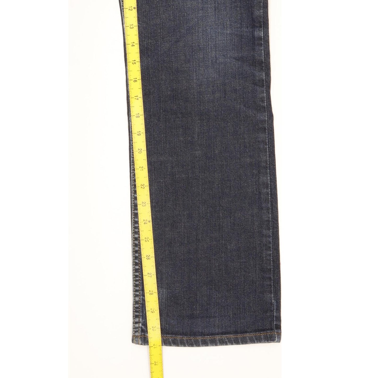 Levi's 627 Women Blue Straight Regular Stretch Jeans W32 L31