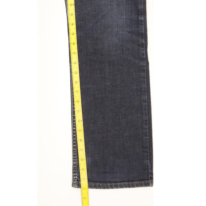 Levi's 627 Women Blue Straight Regular Stretch Jeans W32 L31