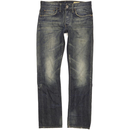 G-Star Men Blue Straight Regular Jeans W30 L31
