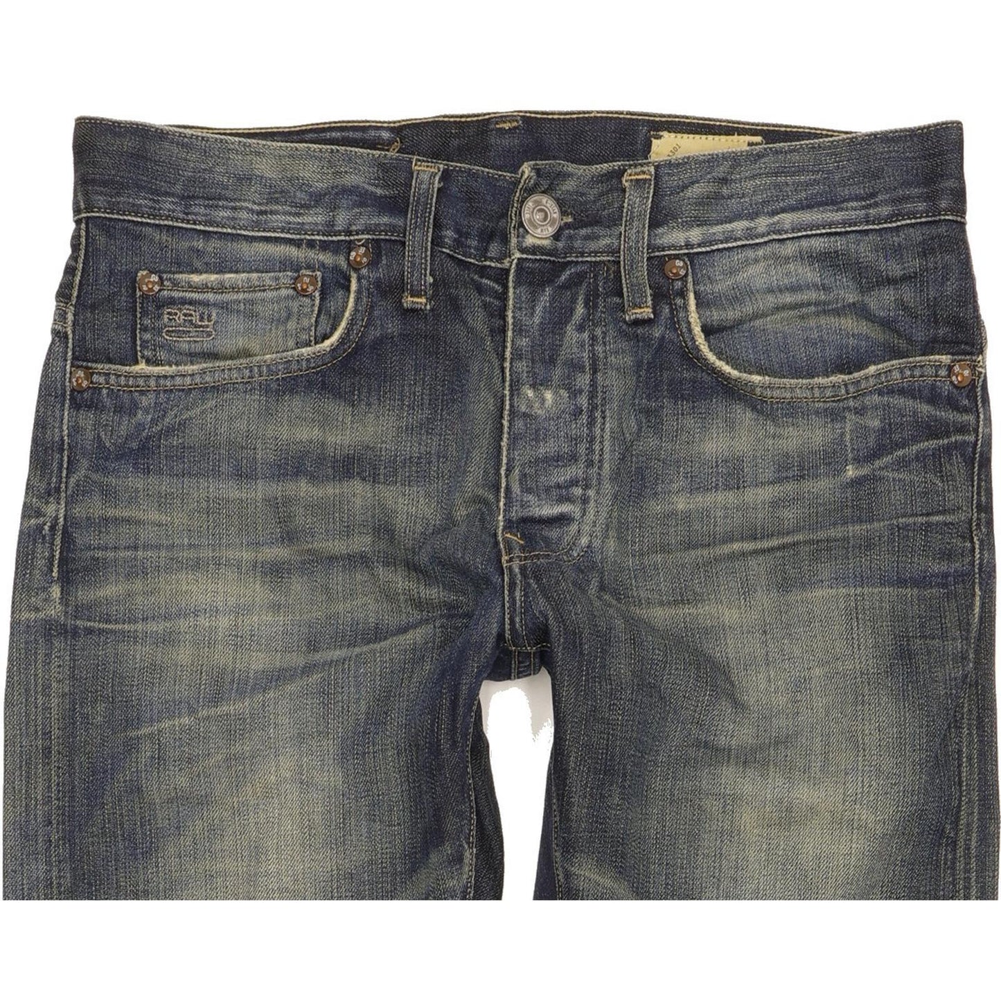 G-Star Men Blue Straight Regular Jeans W30 L31