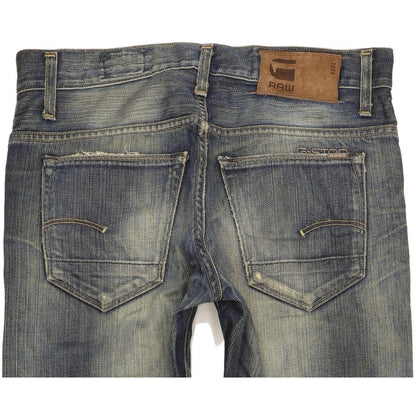 G-Star Men Blue Straight Regular Jeans W30 L31