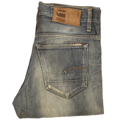 G-Star Men Blue Straight Regular Jeans W30 L31