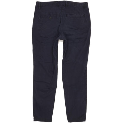G-Star Bronson Women Navy Skinny Slim Chino Stretch Trousers W33 L31