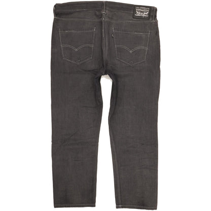 Levi's Men Black Straight Regular Jeans W38 L27