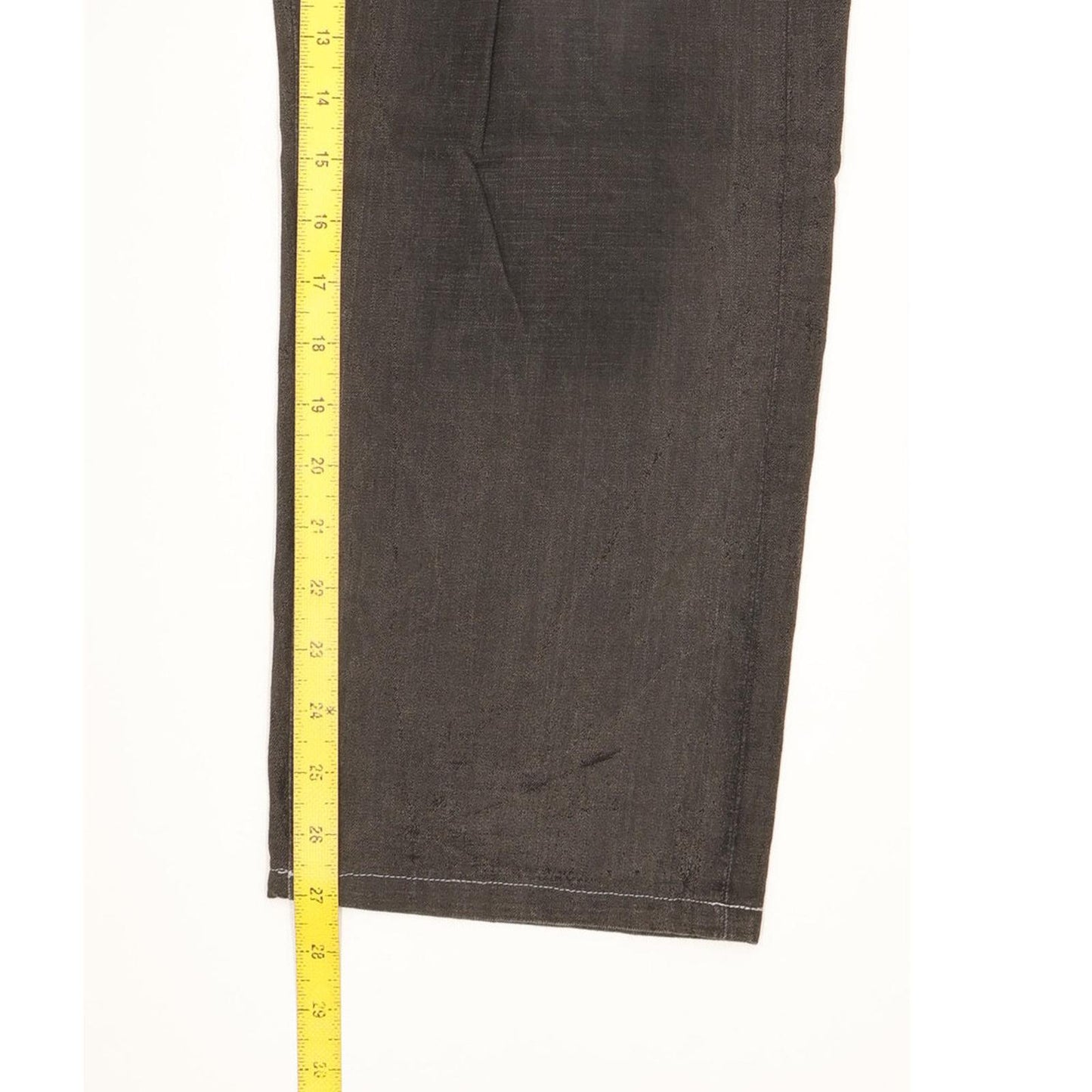 Levi's Men Black Straight Regular Jeans W38 L27