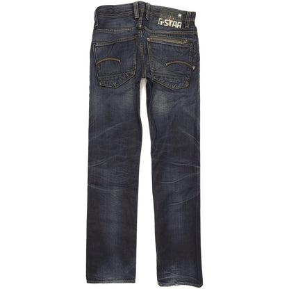 G-Star Attacc Men Blue Straight Slim Jeans W29 L32