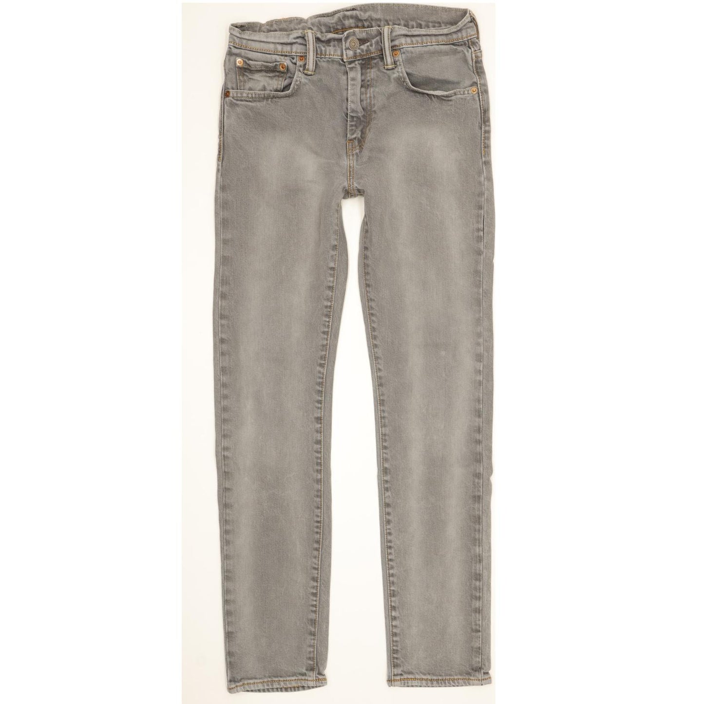 Levi's 510 Men Grey Skinny Slim Stretch Jeans W29 L30