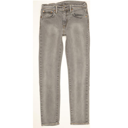 Levi's 510 Men Grey Skinny Slim Stretch Jeans W29 L30