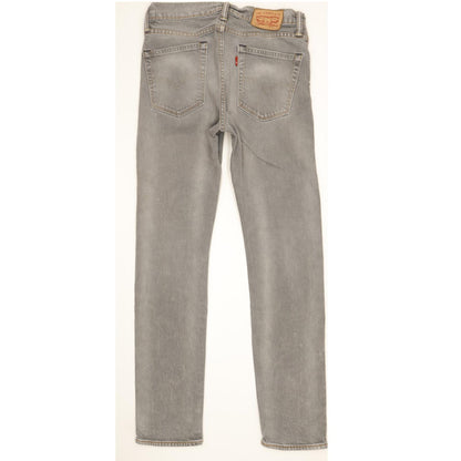 Levi's 510 Men Grey Skinny Slim Stretch Jeans W29 L30