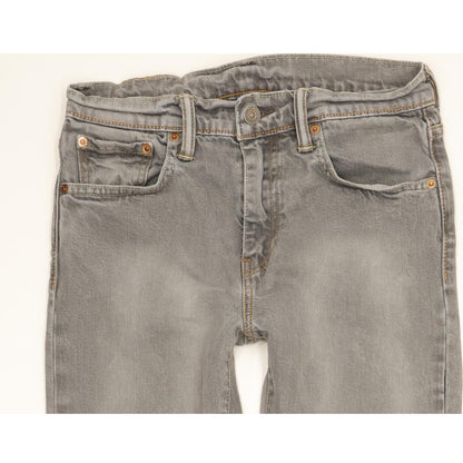 Levi's 510 Men Grey Skinny Slim Stretch Jeans W29 L30