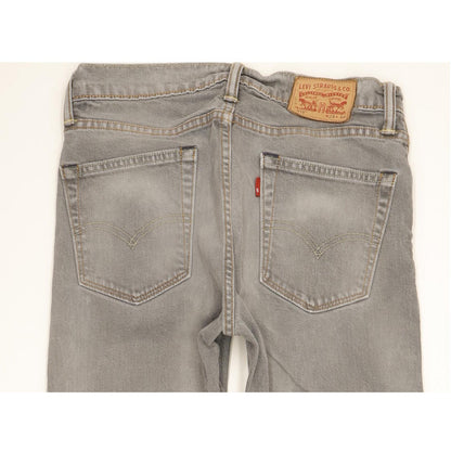 Levi's 510 Men Grey Skinny Slim Stretch Jeans W29 L30