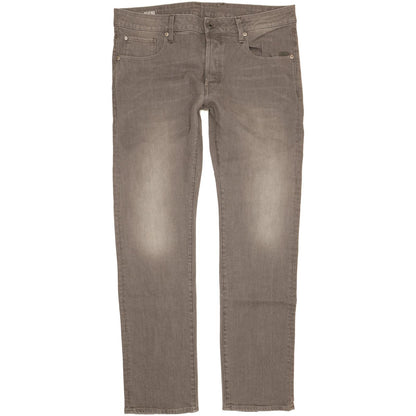 G-Star Revend Men Grey Straight Regular Stretch Jeans W36 L33