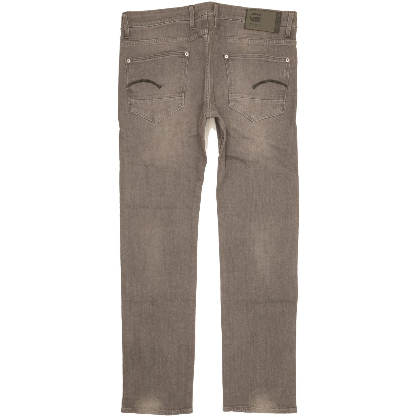 G-Star Revend Men Grey Straight Regular Stretch Jeans W36 L33