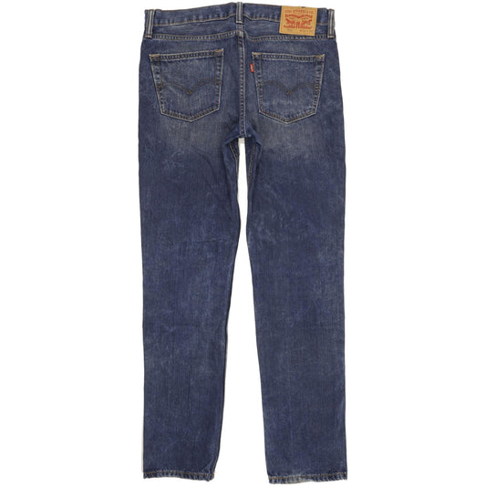 Levi's 511 Men Blue Straight Slim Jeans W34 L34