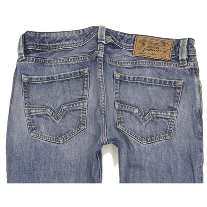 Diesel Men Blue Straight Slim Jeans W31 L32