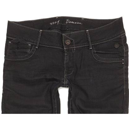 G-Star Royce Women Black Skinny Slim Stretch Jeans W31 L34