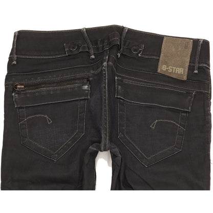 G-Star Royce Women Black Skinny Slim Stretch Jeans W31 L34
