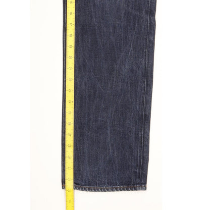 G-Star 3301 Men Blue Straight Slim Jeans W30 L32