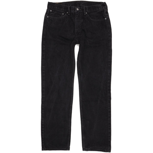 Levi's 505 Men Black Straight Regular Jeans W36 L33