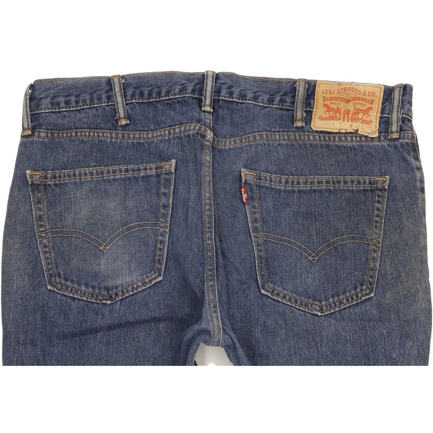 Levi's 511 Men Blue Straight Slim Jeans W36 L31