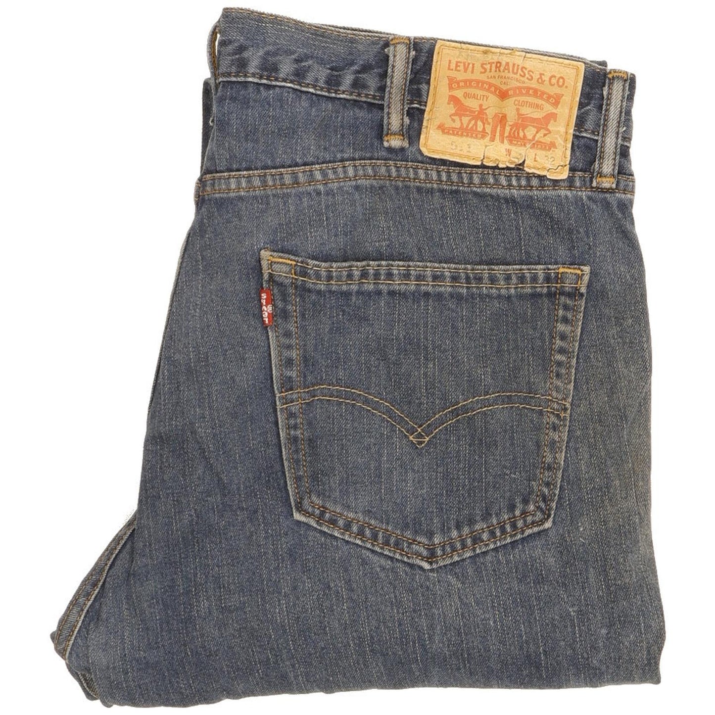 Levi's 511 Men Blue Straight Slim Jeans W36 L31