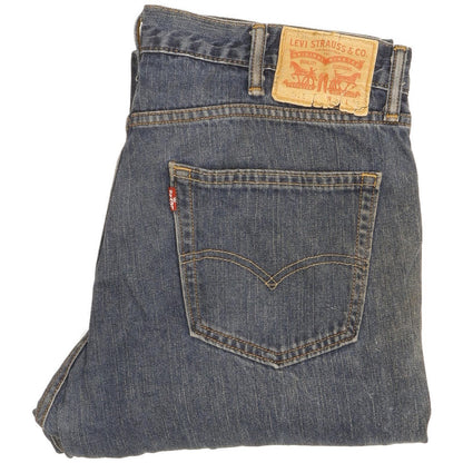 Levi's 511 Men Blue Straight Slim Jeans W36 L31