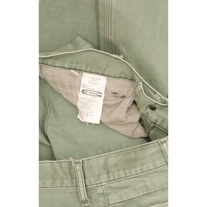 G-Star New Radar Men Green Straight Slim Stretch Jeans W34 L32