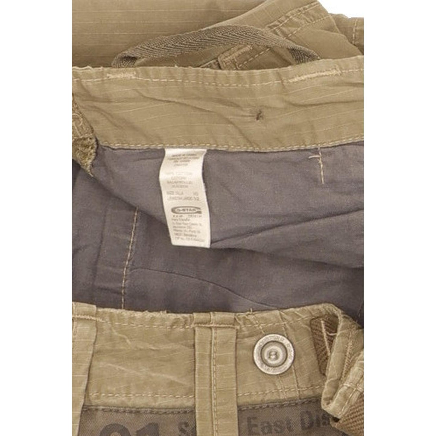 G-Star Blan Sniper Men Green Straight Regular Jeans W30 L32