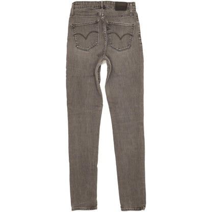 Levi's 721 Women Grey Skinny Slim Stretch Jeans W27 L32