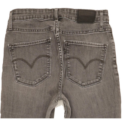 Levi's 721 Women Grey Skinny Slim Stretch Jeans W27 L32