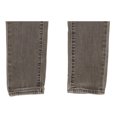 Levi's 721 Women Grey Skinny Slim Stretch Jeans W27 L32