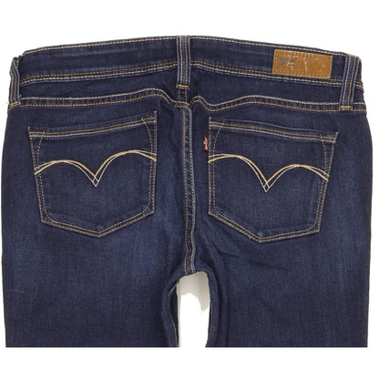 Levi's Demi Curve Women Blue Skinny Slim Stretch Jeans W29 L27