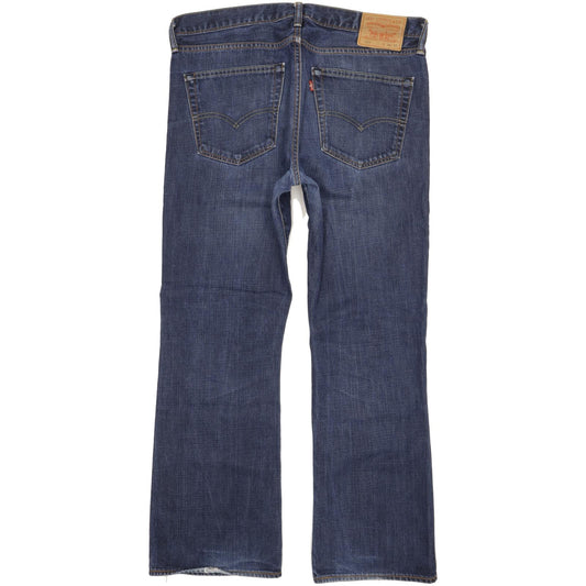 Levi's 527 Men Blue Bootcut Slim Jeans W36 L30