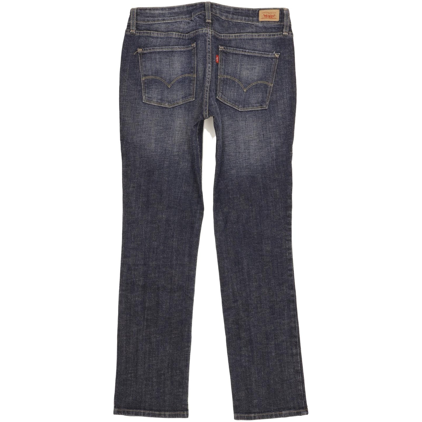 Levi's 552 Women Blue Straight Slim Stretch Jeans W30 L31
