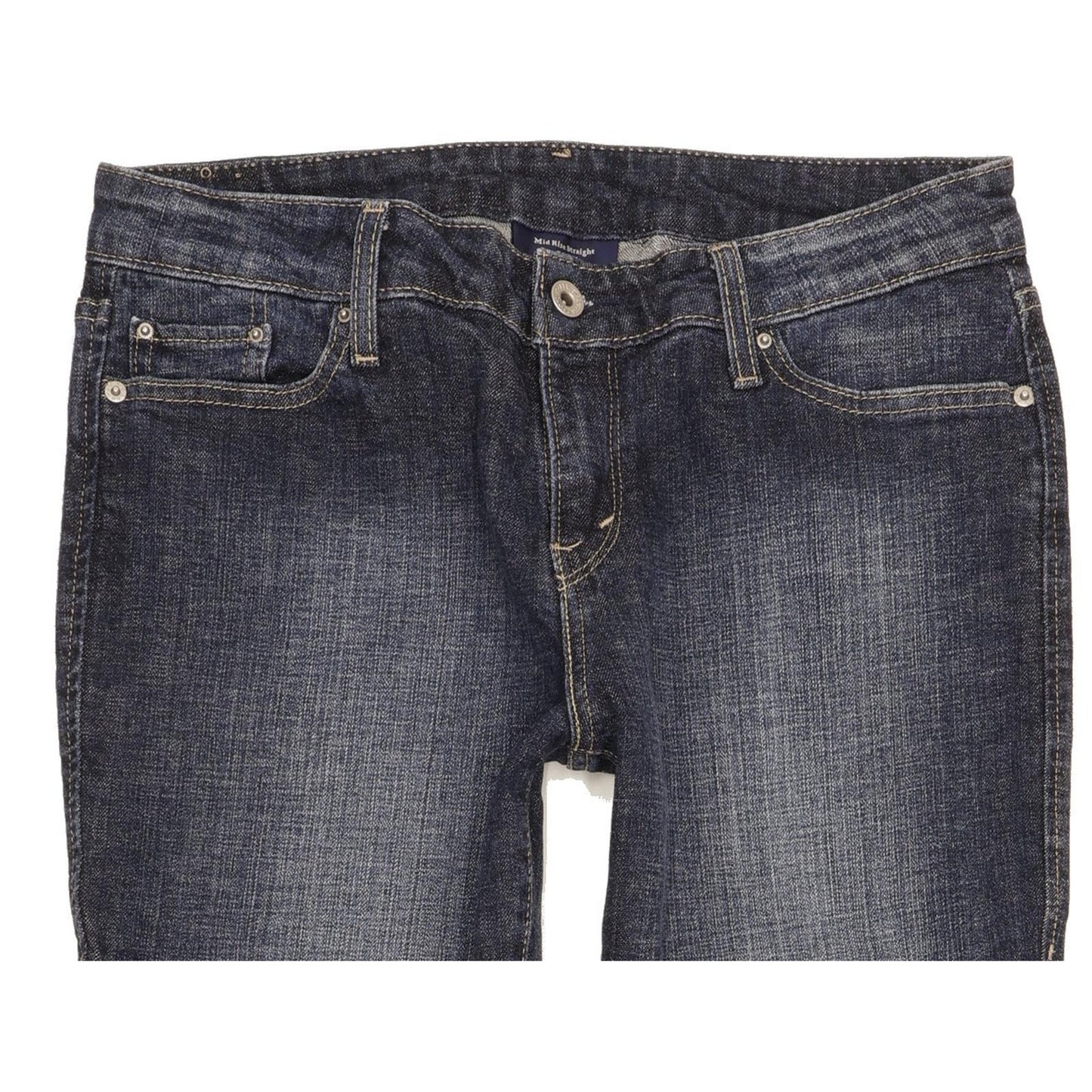 Levi's 552 Women Blue Straight Slim Stretch Jeans W30 L31
