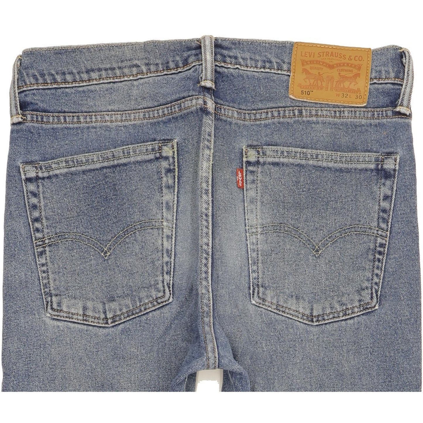 Levi's 510 Men Blue Skinny Slim Stretch Jeans W32 L29
