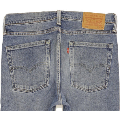 Levi's 510 Men Blue Skinny Slim Stretch Jeans W32 L29