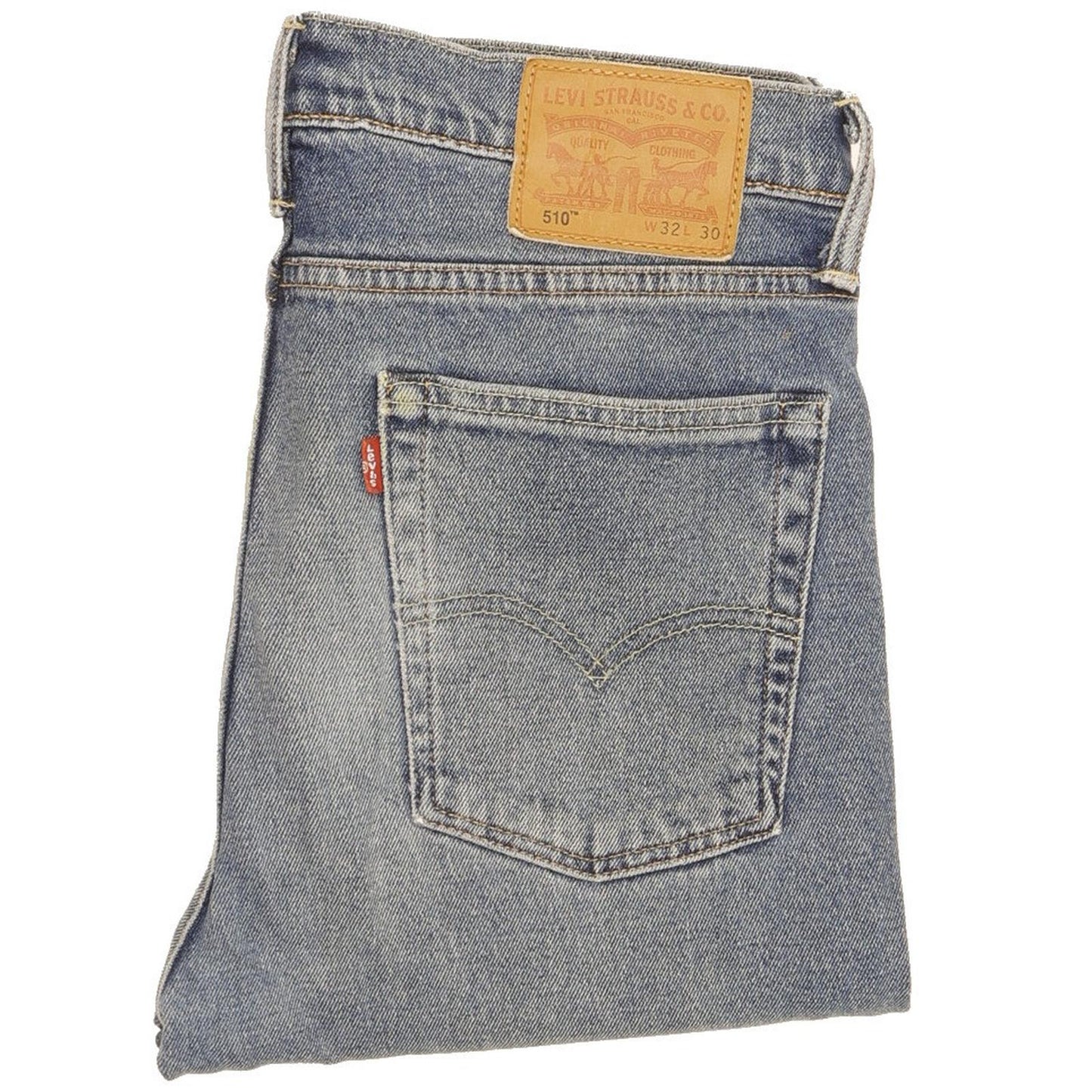 Levi's 510 Men Blue Skinny Slim Stretch Jeans W32 L29