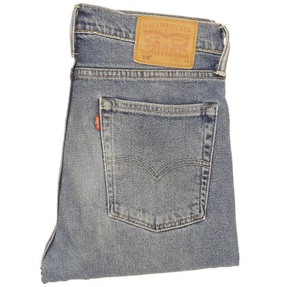Levi's 510 Men Blue Skinny Slim Stretch Jeans W32 L29