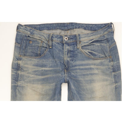 G-Star Arc 3D Women Blue Tapered Loose Boyfriend Stretch Jeans W30 L30
