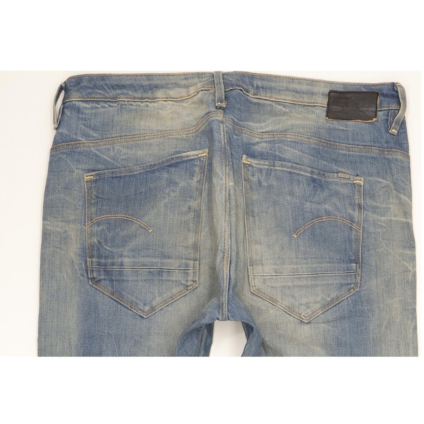 G-Star Arc 3D Women Blue Tapered Loose Boyfriend Stretch Jeans W30 L30